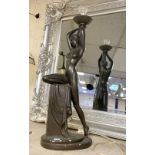 ART DECO STYLE LAMP 60CMS