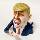 CAST IRON TRUMP MONEY BOX