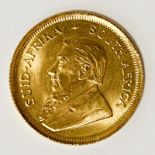 ONE FIFTH OF A RAND GOLD COIN 1983