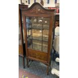 INLAID DISPLAY CABINET