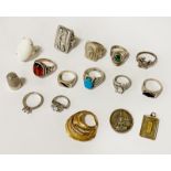 SILVER RINGS ETC