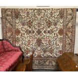 NORTH WEST PERSIAN TABRIZ CARPET 355CM X 260CM