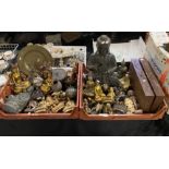 TWO TRAYS OF ORIENTALWARE