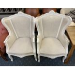 PAIR OF FRENCH STYLE CHAIRS