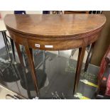 MAHOGANY TEA TABLE