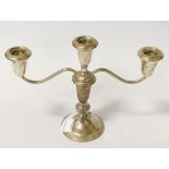 SILVER CANDELABRA 20 CMS (H)