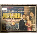 PORT OF HELL FILM POSTER 78CMS X 107CMS