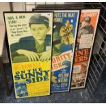 7 VARIOUS FILM POSTERS 37CMS X 64CMS EACH