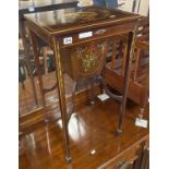 INLAID SEWING TABLE