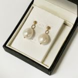 9CT GOLD SOUTH SEA PEARLS