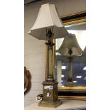 CORINTHIAN COLUMN TABLE LAMP 70 CMS (H)