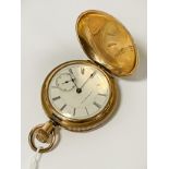 9 CARAT GOLD (TESTED) POCKET WATCH BY C.H. KNIGHT & CO.