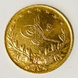 TURKISH KURUSH 22CT GOLD COIN