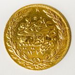 TURKISH KURUSH 22CT GOLD COIN