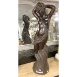 NUDE BRONZE SIGNED -78CMS APPROX