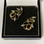 VINTAGE LEVER BACK EARRINGS