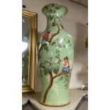 LARGE ORIENTAL MONKEY VASE 63CMS (H) APPROX