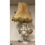 ITALIAN FIGURE CHERUB TABLE LAMP 50CMS EXCLUDING SHADE