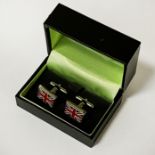 PAUL SMITH UNION JACK CUFFLINKS