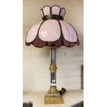 LARGE ART NOUVEAU STYLE TABLE LAMP 78CMS APPROX