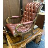 CHESTERFIELD ROCKING CHAIR