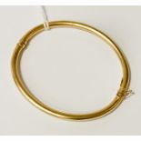 14CT BANGLE 7.1 GRAMS APPROX