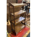 FOUR TIER BOOKCASE WITH DRAWER