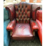 CHESTERFIELD WINGBACK ARMCHAIR