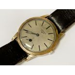 9CT GOLD LONGINES MENS WATCH