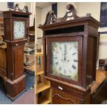 GEORGIAN GRANDFATHER CLOCK