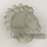 CHEVAL ARTS GLASS HORSE BY VANNES 13CMS APPROX