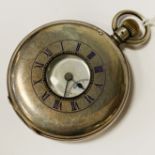 H/M SILVER POCKET WATCH A/F