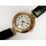 9CT GOLD OMEGA LADIES WATCH