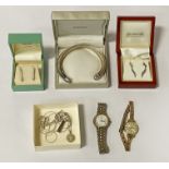 QTY OF SILVER & WATCHES