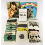 THE BEATLES: ORIGINAL SINGLES: SOLO AND BOOKS.
