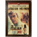 THE ITALIAN JOB MOVIE POSTER FRAMED