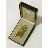 14CT GOLD DUNHILL LIGHTER IN BOX