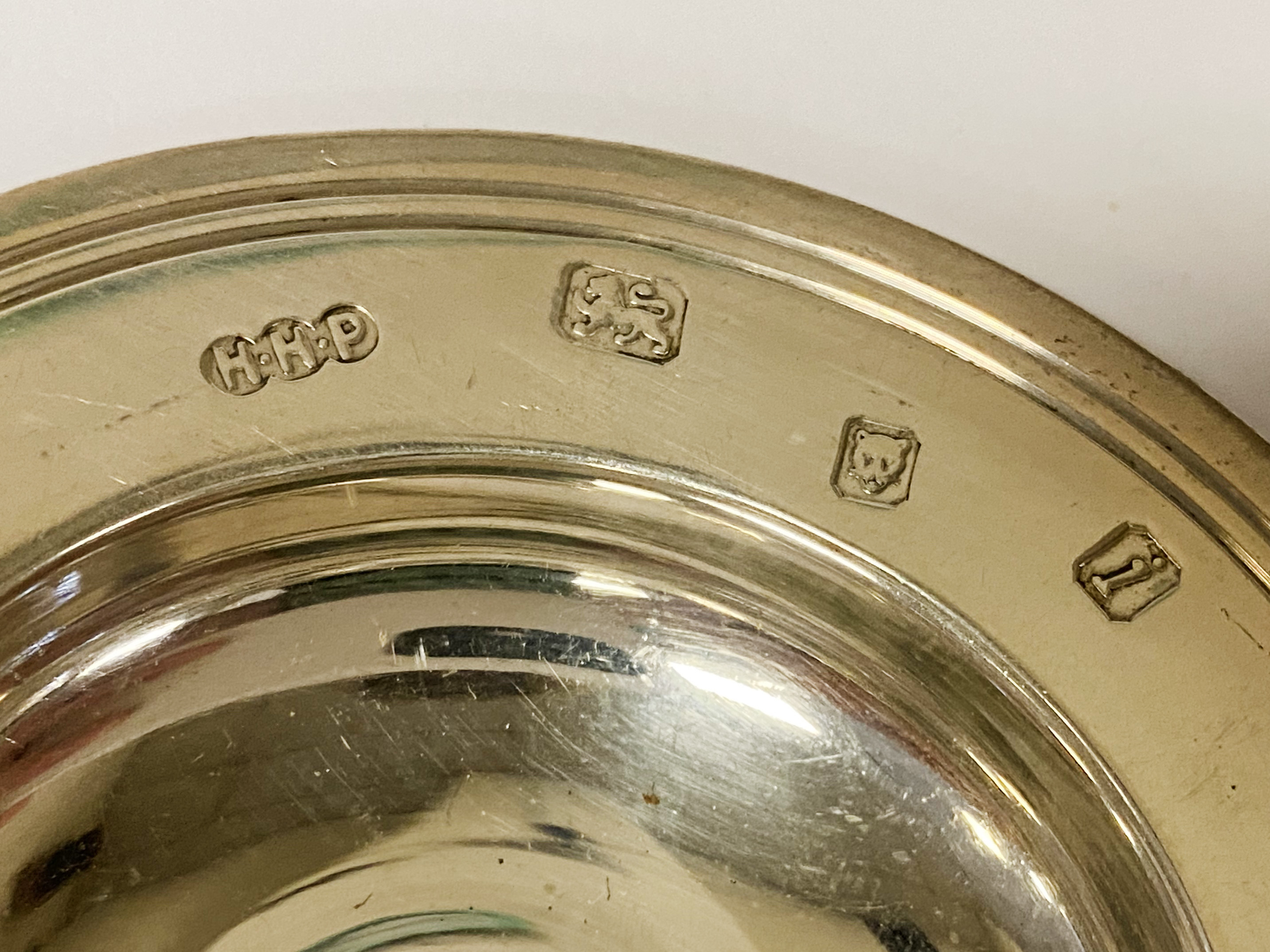 PAIR HM SILVER SMALL DISHES 3OZS APPROX - Image 2 of 2