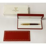 MUST DE CARTIER STYLOS PEN WITH BOX & CERTIFICATE