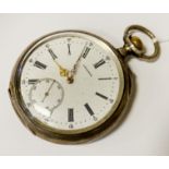 LONGINES SILVER POCKET WATCH