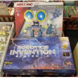 MECCANO PERSONAL ROBOT - COMPLETE LEGO MIND STORM ROBOTIC INVENTION INCLUDES MANUAL & BRAIN PLUS