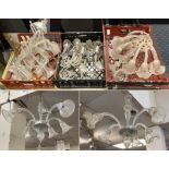 2 MURANO CHANDELIERS & PARTS