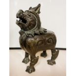 BRONZE CENSER 200CMS (H) APPROX