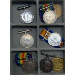 SELECTION OF VARIOUS WORLD WAR I MEDALS (8)