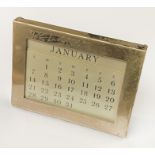 TIFFANY & CO SILVER STYLE CALENDER