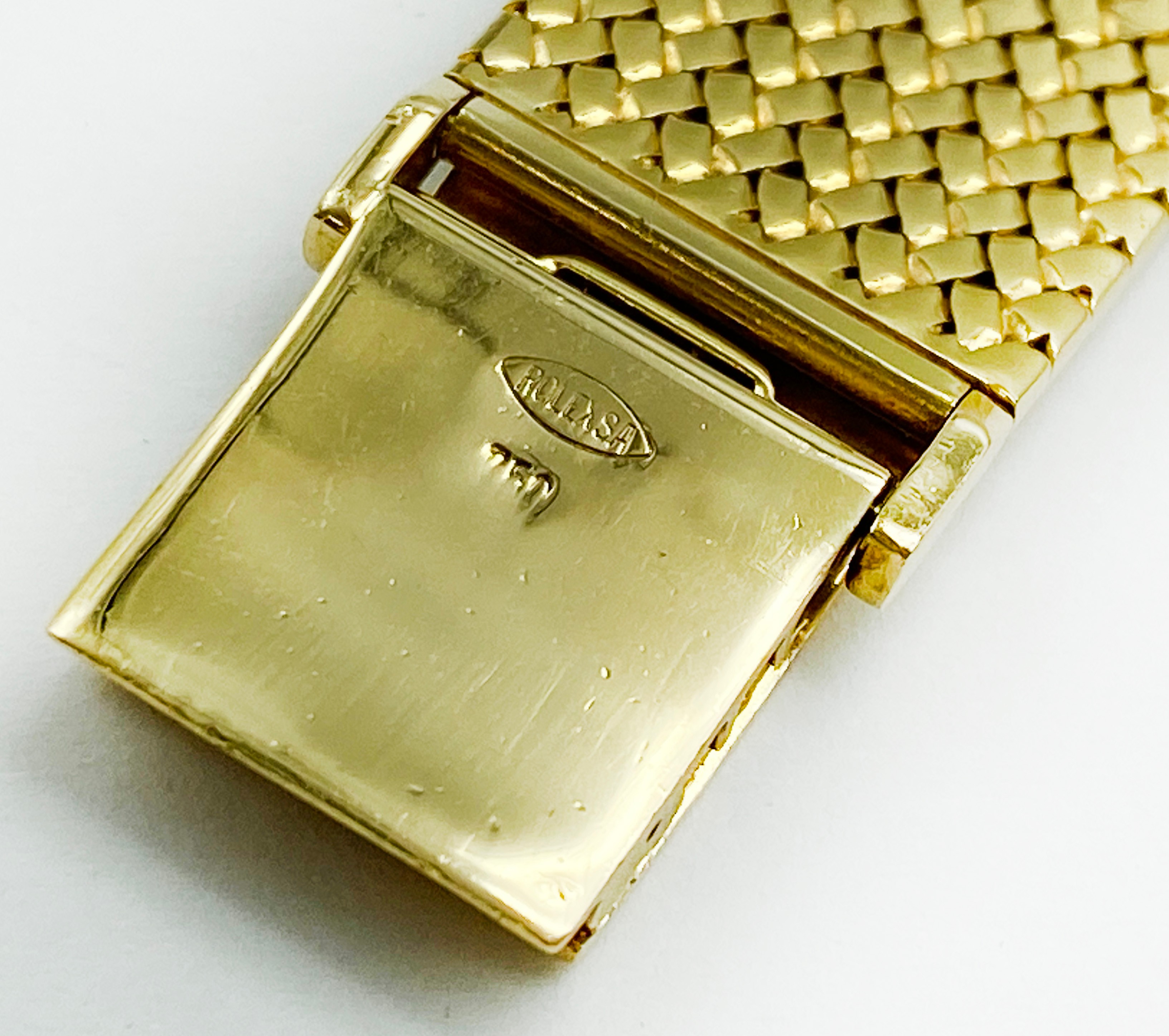 18 CARAT GOLD GENTS ROLEX CELLINI WATCH EXCELLENT CONDITION WORKING ORDER - Image 5 of 6