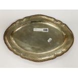 H/M SILVER TRAY APPROX 28OZS