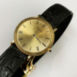 18CT GOLD PIAGET GENTS WATCH NEEDS A SERVICE