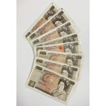 8 X £10 BANKNOTES