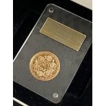 REMEBERANCE DAY SOVEREIGN 2015 IN BOX